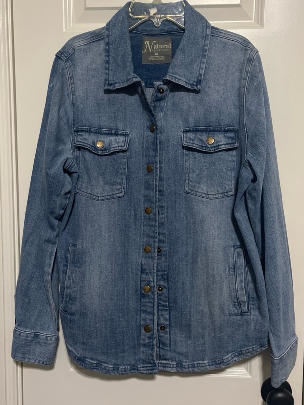 Natural Reflections Women's Blue thick Denim Jacket